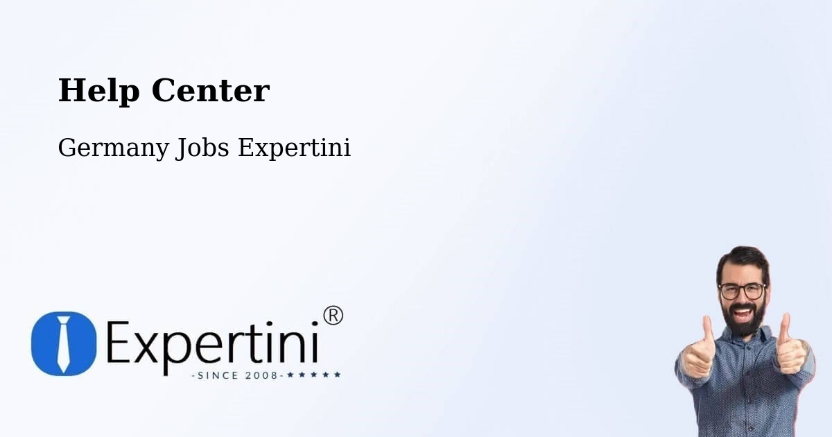 Help Center – Medebach - Germany Jobs Expertini