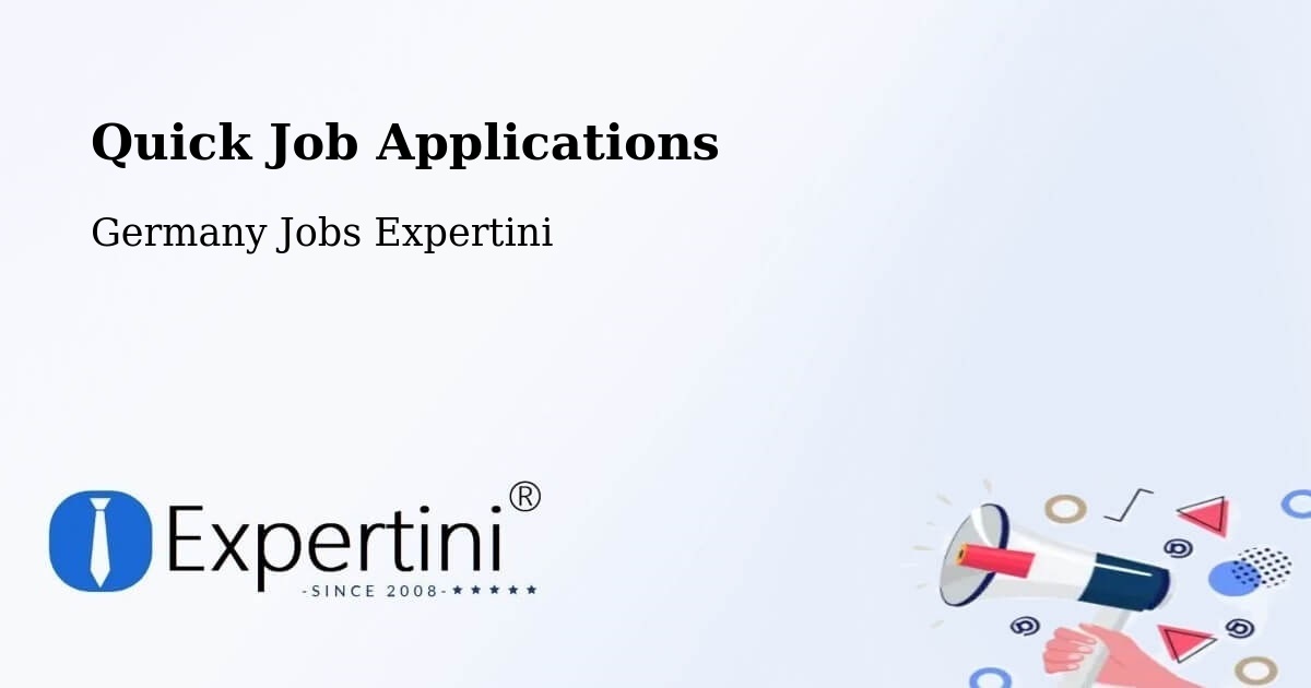 Quick Apply Feature – Medebach - Germany Jobs Expertini